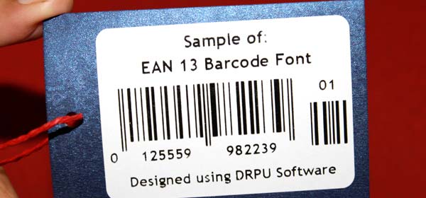 Fonts code ean13