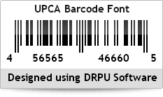 UPCA Barcode Font
