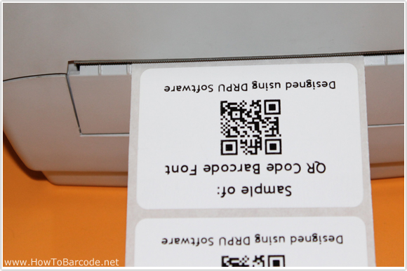 Print QR Barcode