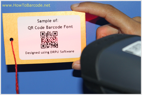 Scan QR Code via Barcode Scanner
