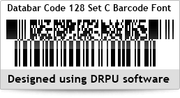 Databar Code 128 Set C Barcode Font