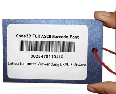Code39 Full ASCII Font