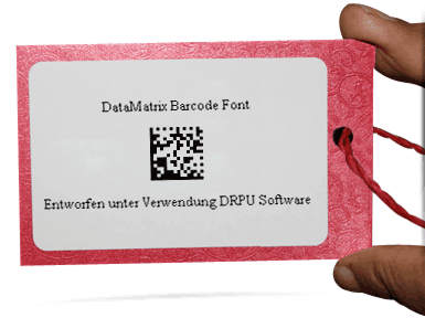 DataMatrix Barcode Font Sample