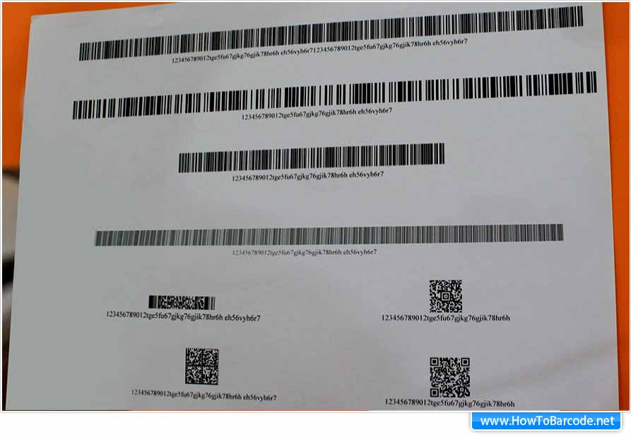 Designed Barcode using DRPU Software