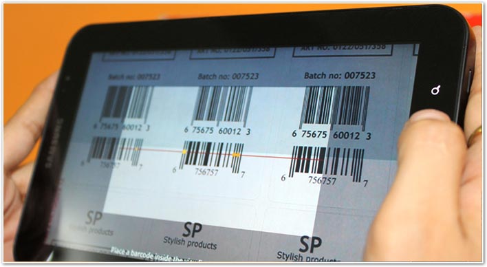 Scanning Barcode