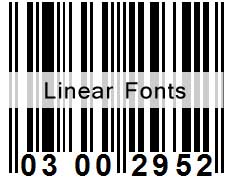 Linear Barcode Fonts