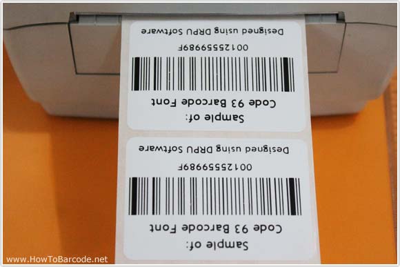 Printing Barcode Label with Thermal Printer