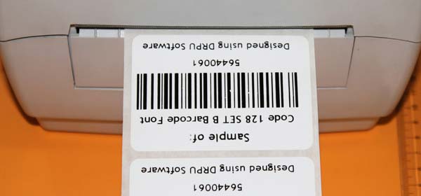 Print designed Barcode