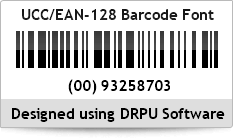 UCC/EAN-128 Barcode Font