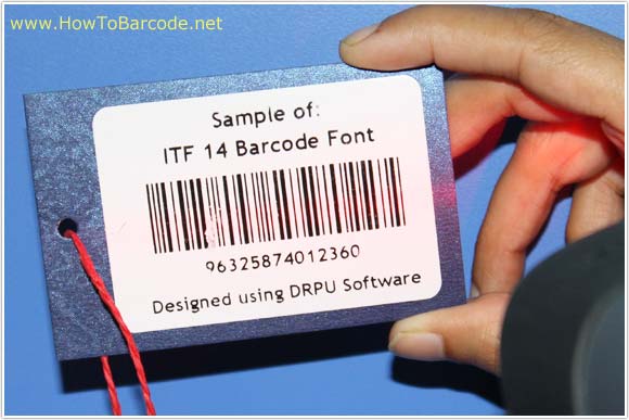Scan ITF-14 Barcode Label