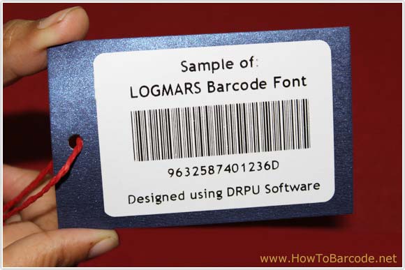 LOGMARS Barcode Font Sample
