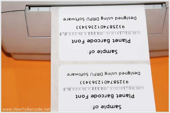 Print Barcode Using Thermal Printer