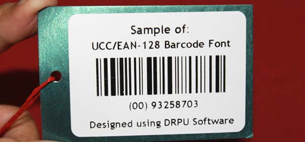 Sample of UCC/EAN-128