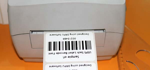 Printing USPS Sack Label