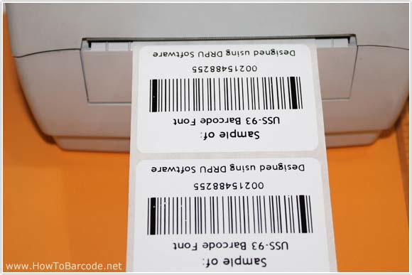 Barcode Thermal Printer Printing