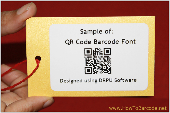 Sample of QR Code