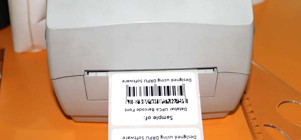 Barcode printing Process