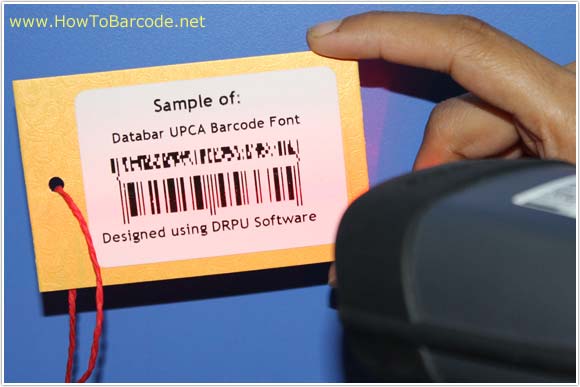 Scan designed Barcode Labels