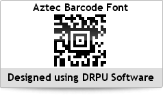 Aztec Barcode Font