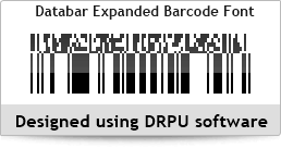 Databar Expanded Barcode Font
