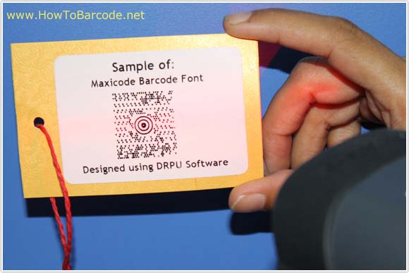 Scanning of Maxicode Label