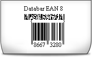 Databar EAN 8 Font