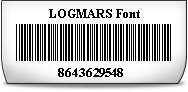 LOGMARS Barcode Font