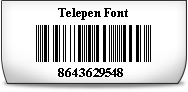 Telepen Font