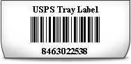 USPS Tray Label Font