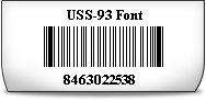 USS-93 Font