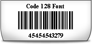 Code 128 Font