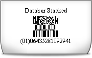 Databar Stacked Font