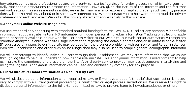 Privacy Policy