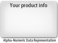 Alpha-Numeric Data Barcode