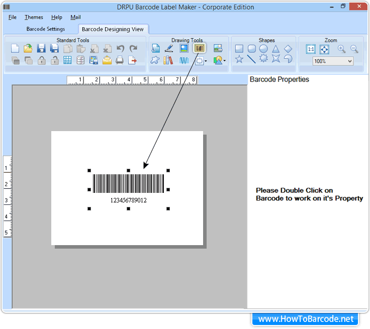 Barcode einfügen