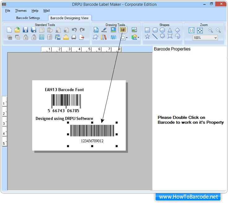 Legen anderen Barcode