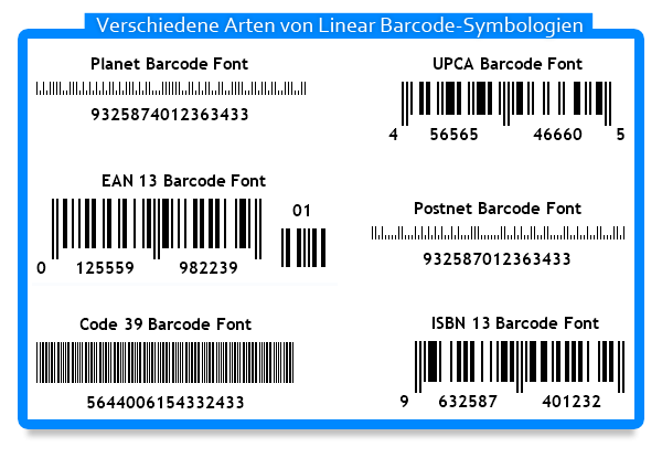 Linear Barcode Font