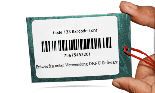 Code 128 Barcode Font