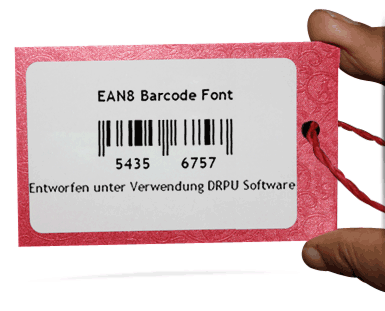 EAN8 Barcode Font