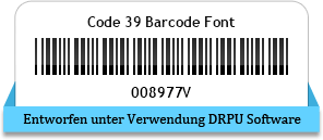 Code 39 Barcode Font