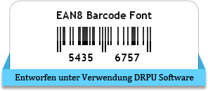 EAN8 Barcode Font