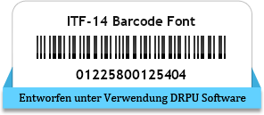 ITF-14 Barcode Font