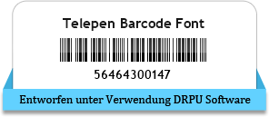 Telepen Barcode Font