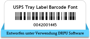 USPS Tray Label Barcode Font
