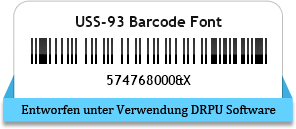 USS-93 Barcode Font