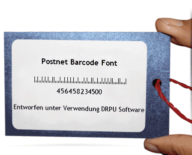 Postnet Barcode Font Sample