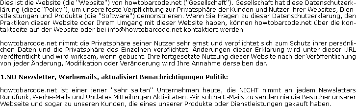 Datenschutz-Bestimmungen